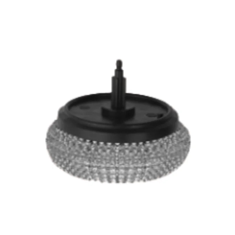 Replaceable Brushes for spin scrubber